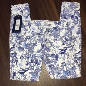 Vineyard Vines Cordia Floral Skinny Jeans NWT